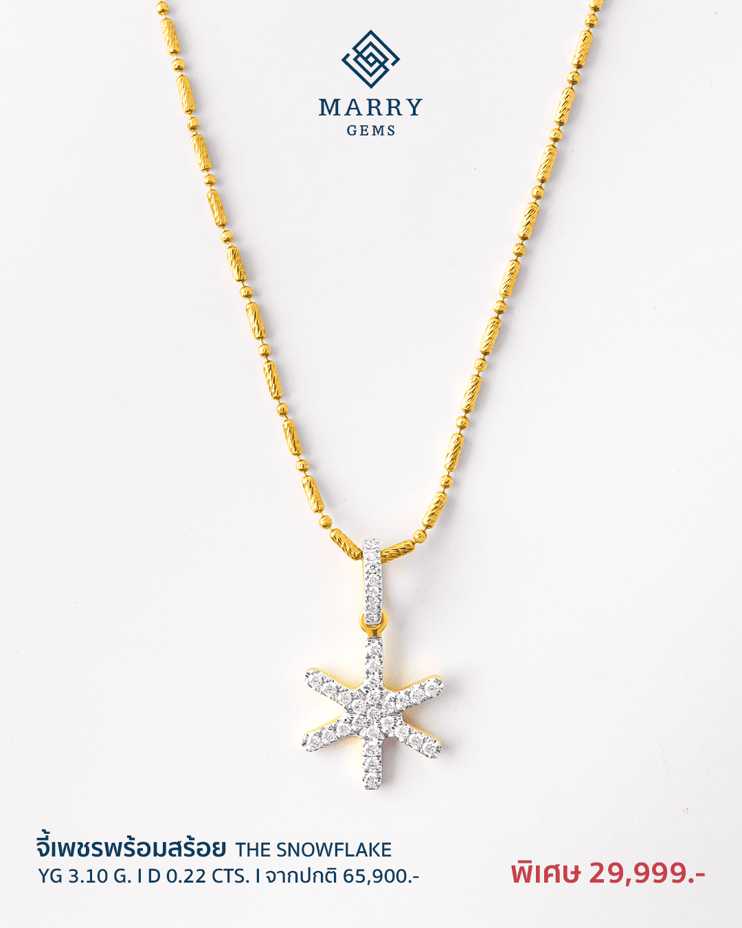 จี้เพชรพร้อมสร้อย, Necklace